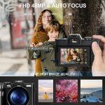 NBD 4K Camera with 48MP and WiFi Control