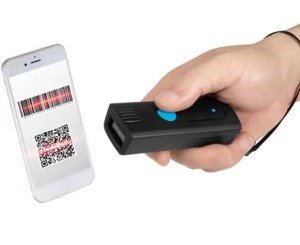 Portable Mini Bluetooth Barcode Scanner - 3-in-1