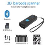 Portable Mini Bluetooth Barcode Scanner - 3-in-1