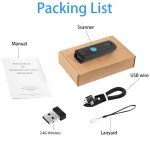 Portable Mini Bluetooth Barcode Scanner - 3-in-1