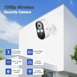 FameVibe 1080P Wireless Outdoor Security Camera