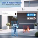 FameVibe 1080P Wireless Outdoor Security Camera