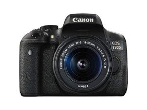 Canon EOS 750D DSLR Camera with 18-55mm Lens