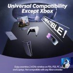 NUBWO Wireless Gaming Headset with Noise Canceling