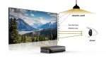 AWOL VISION 132" Ambient Light Rejecting Projector Screen