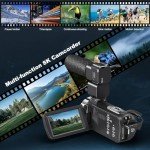 64MP 8K Vlogging Camera with Night Vision