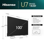 Hisense 100" Mini-LED Smart TV with Dolby Vision