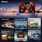 Hisense 100" Mini-LED Smart TV with Dolby Vision