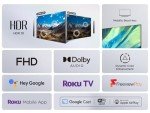 TCL 40" Roku Smart TV with HDR Display