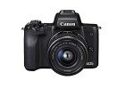 Canon EOS M50 Camera with 15-45mm Lens - Black