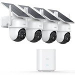 AOSU 2K Wireless Outdoor Security Camera Kit