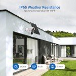 Solar-Powered 1080P Security Camera with AI Detection