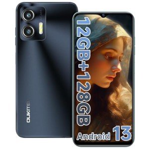 OUKITEL C36 Unlocked Smartphone 12GB RAM 128GB ROM