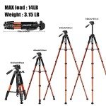 ZOMEi Heavy Duty 188cm Travel Tripod Stand