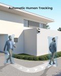 AOSU 2K WiFi Outdoor Solar Security Camera