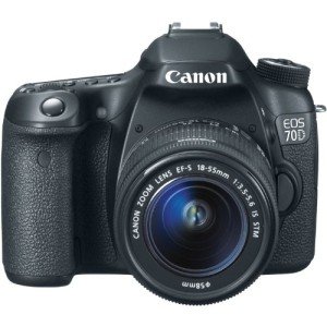 Canon EOS 70D SLR Camera Kit - 20.2MP