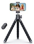 Portable Flexible Phone Tripod with Wireless Remote