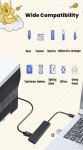 4-Port Ultra Slim USB Hub & Splitter