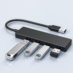 4-Port Ultra Slim USB Hub & Splitter