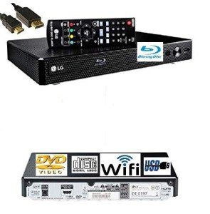 LG BP350 WiFi Blu-Ray/DVD/CD Player with Remote