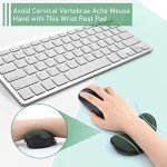 Augot Memory Foam Wrist Rest for Comfort & Support