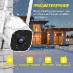 Septekon 2K Wireless Outdoor Security Camera with Night Vision
