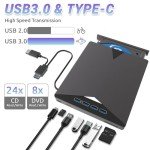 8-in-1 USB 3.0 & Type-C Blu-ray Drive