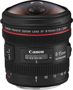 Canon EF 8-15mm f/4L Fisheye Lens