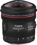 Canon EF 8-15mm f/4L Fisheye Lens