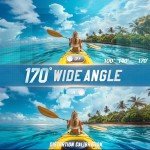 WANNTO 5K Waterproof Action Camera with Dual Screen