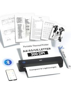 PRT A4 Wireless Thermal Printer for Travel