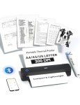 PRT A4 Wireless Thermal Printer for Travel