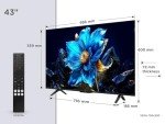 TCL 43" QLED 4K Ultra HD Google TV