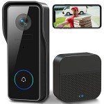 XTU 2K HD Wireless WiFi Video Doorbell Camera
