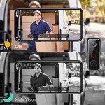 XTU 2K HD Wireless WiFi Video Doorbell Camera