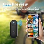 1080P Waterproof Body Camera with Audio Recording