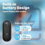 1080P Waterproof Body Camera with Audio Recording