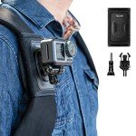 Quick Clip Backpack Strap Mount for Action Cameras