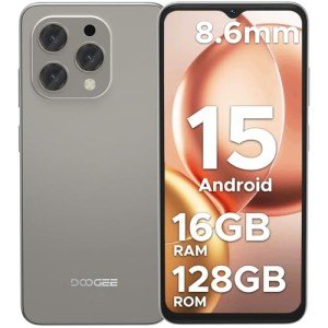 DOOGEE N55 Android 15 Smartphone with 128GB Storage