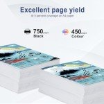 HP 305 Black and Color Ink Cartridges Set