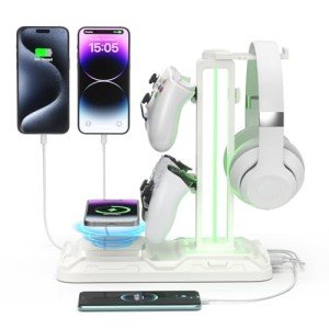 KDD Wireless Charging Headset and Controller Stand