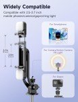 53” Selfie Stick Tripod with Remote & Light