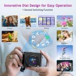 4K 64MP Digital Camera for Vlogging and Photography