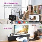 4K 64MP Digital Camera for Vlogging and Photography