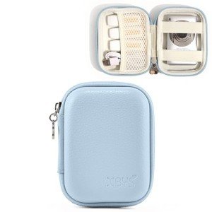 Compact Blue Camera Case for Travel & Accessories