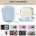 Compact Blue Camera Case for Travel & Accessories