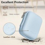 Compact Blue Camera Case for Travel & Accessories