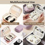 Compact Blue Camera Case for Travel & Accessories