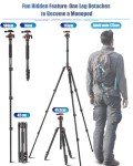 CamboFoto 173cm Aluminum Camera Tripod & Monopod