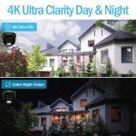UKVISION 8MP High-Res CCTV Camera with AOC Mic